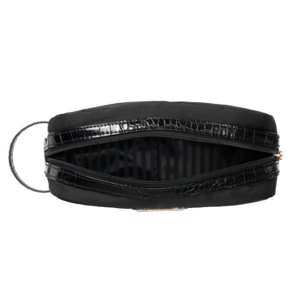 Victoria’s Secret Carry-All Case Black Croc Makeup - Picture 4 of 10